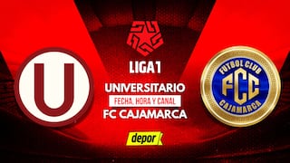 Universitario vs. FC Cajamarca: fecha, hora y canales de TV por la Liga 1 2026