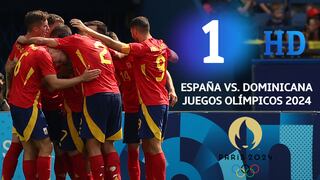 España vs. República Dominicana (3-1): video, resumen y goles del partido en París 2024