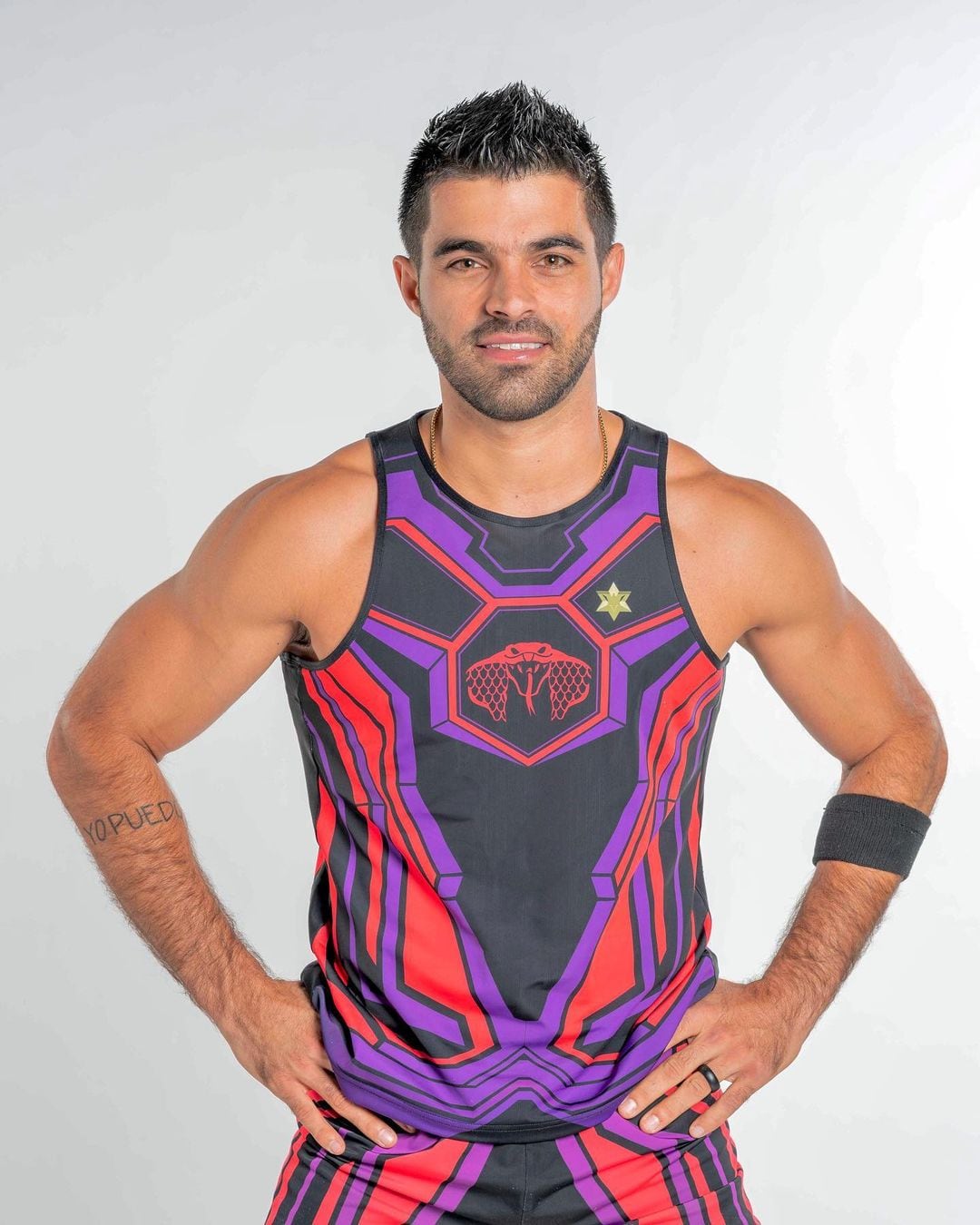 Jesús "Chuy" Almada cuando formó parte de "Guerreros" (Foto: Jesús Chuy Almada / Instagram)