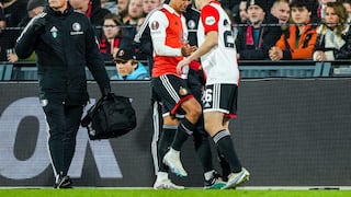 Preocupación por Marcos López: salió lesionado en la victoria del Feyenoord sobre el Shakhtar