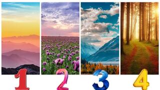 El paisaje que acabes seleccionando te permitirá conocer qué tipo de persona eres