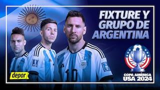 Grupo de Argentina en Copa América 2024: aquí el fixture, rivales y partidos de Messi