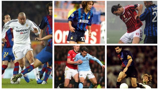 Las figuras que han jugado Clásicos internacionales en ambos equipos