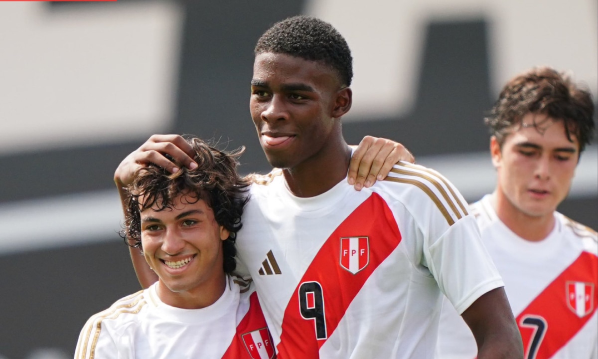 Perú Sub 20 venció 3-2 a su similar de Costa Rica en la Videna. (Foto: Bicolor)