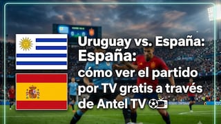 Canal 5 transmitió el partido Uruguay 0-1 España por el Mundial 2026