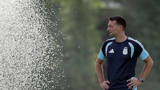 ¡Se volvió viral! Scaloni llamó la atención antes del partido de Argentina ante Cabo Verde