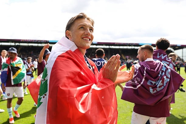 Oliver Sonne ascendió a la Premier League con Burnley de Inglaterra. (Foto: Getty Images)
