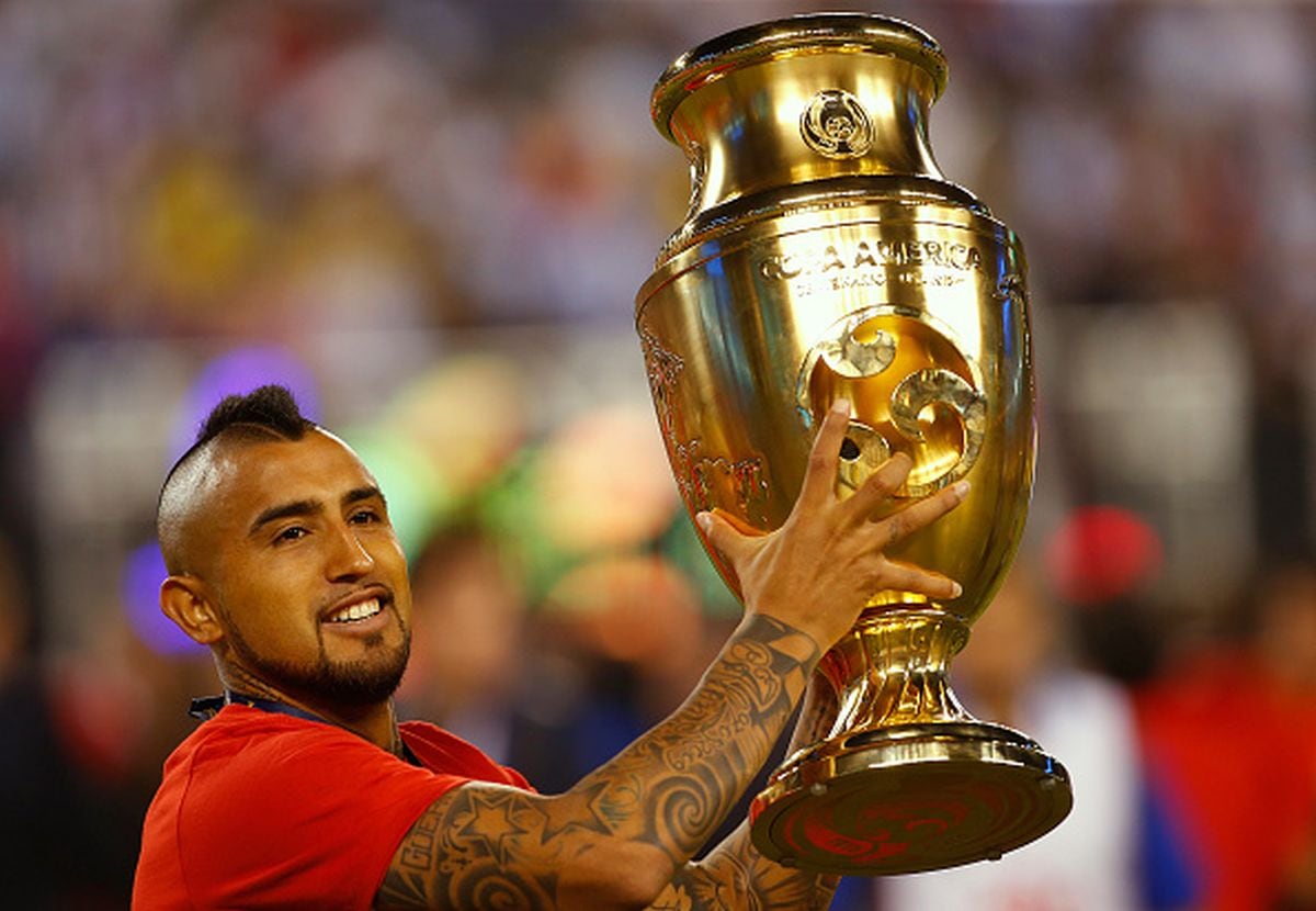 Arturo Vidal ganó dos veces la Copa América con la selección de Chile. (Foto: Getty Images)