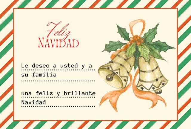 Le deseo a usted y a su familia una feliz y brillante Navidad. | Crédito: Canva / Composición Depor