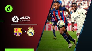 Barcelona vs. Real Madrid: apuestas, horarios y canales TV para ver el clásico de LaLiga