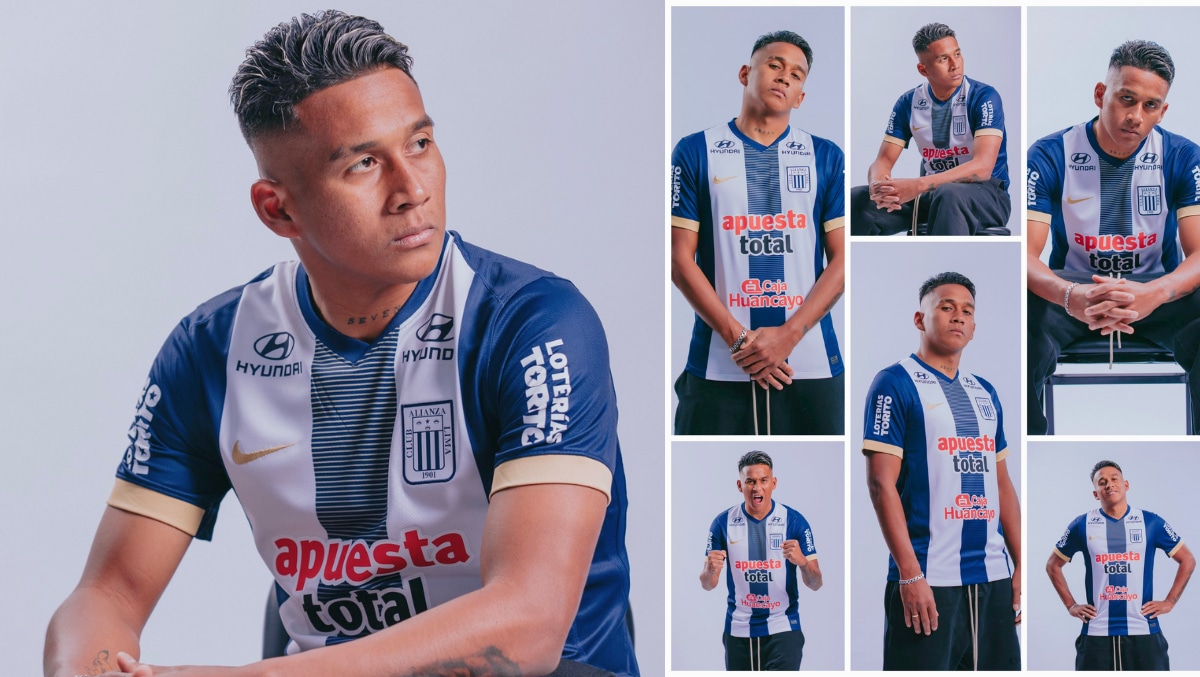 Josué Estrada con camiseta de Alianza Lima | Foto: Alianza Lima