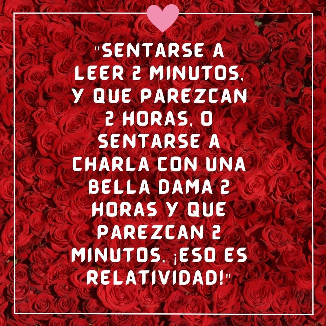 Albert Einstein tiene una gran cantidad de frases relacionadas al amor y esta es una de sus citas más recordadas que puedes enviar en el Día de San Valentín. (Foto: Canva.com)