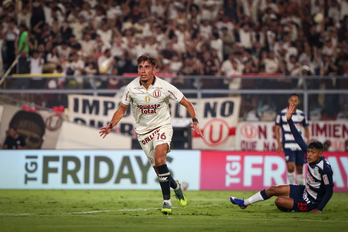 Martín Pérez Guedes marcó en el último clásico, que fue victoria de Universitario por 1-0. | Foto: Universitario