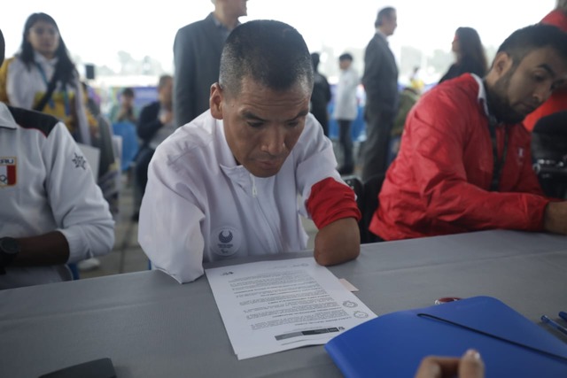 Legado entregó departamento a medallistas de Lima 2019. (Foto: Britanie Arroyo/ @photo.gec)
