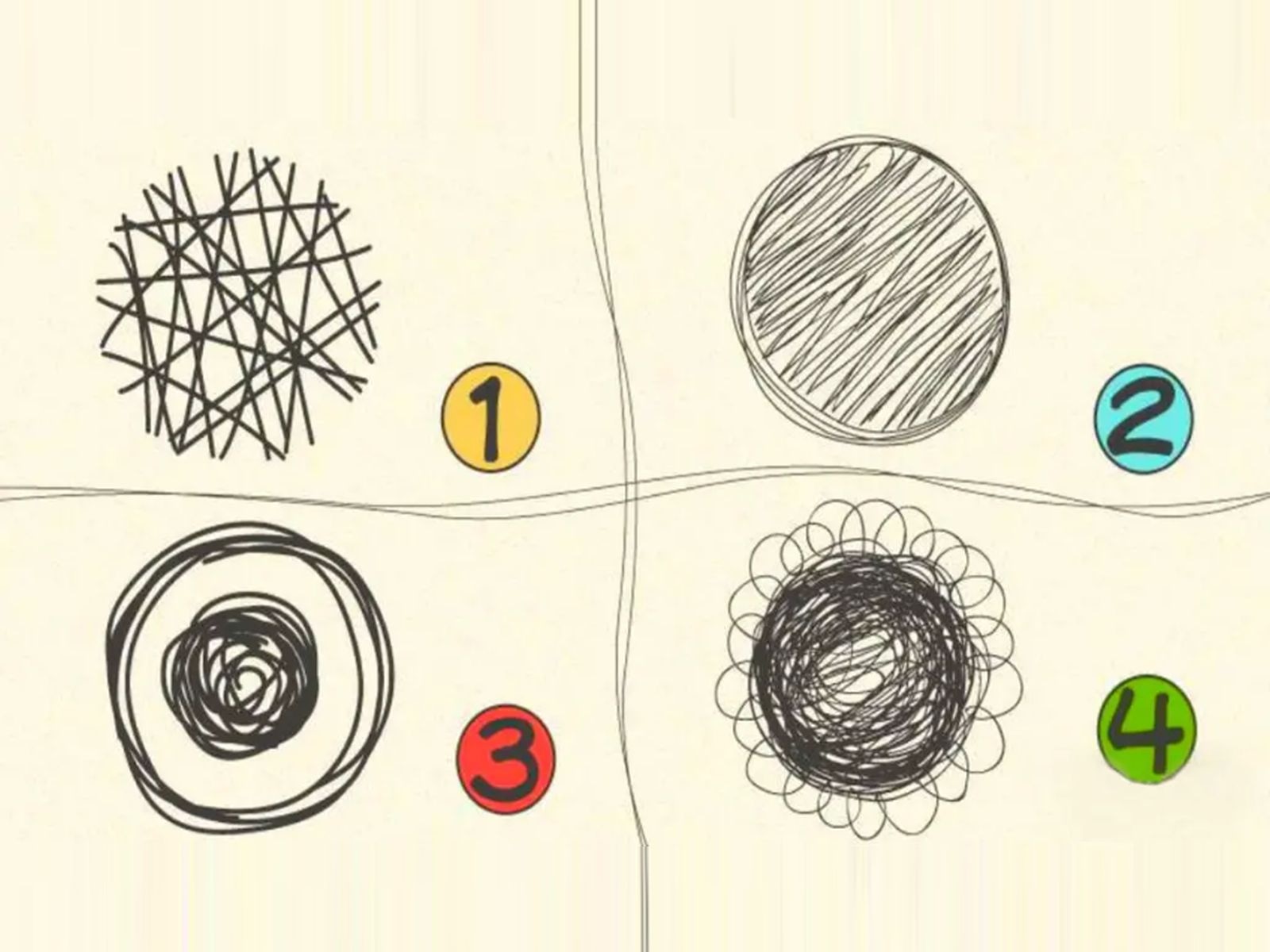 TEST VISUAL | En esta imagen se pueden apreciar muchos garabatos. Tienes que seleccionar uno. (Foto: namastet.net)