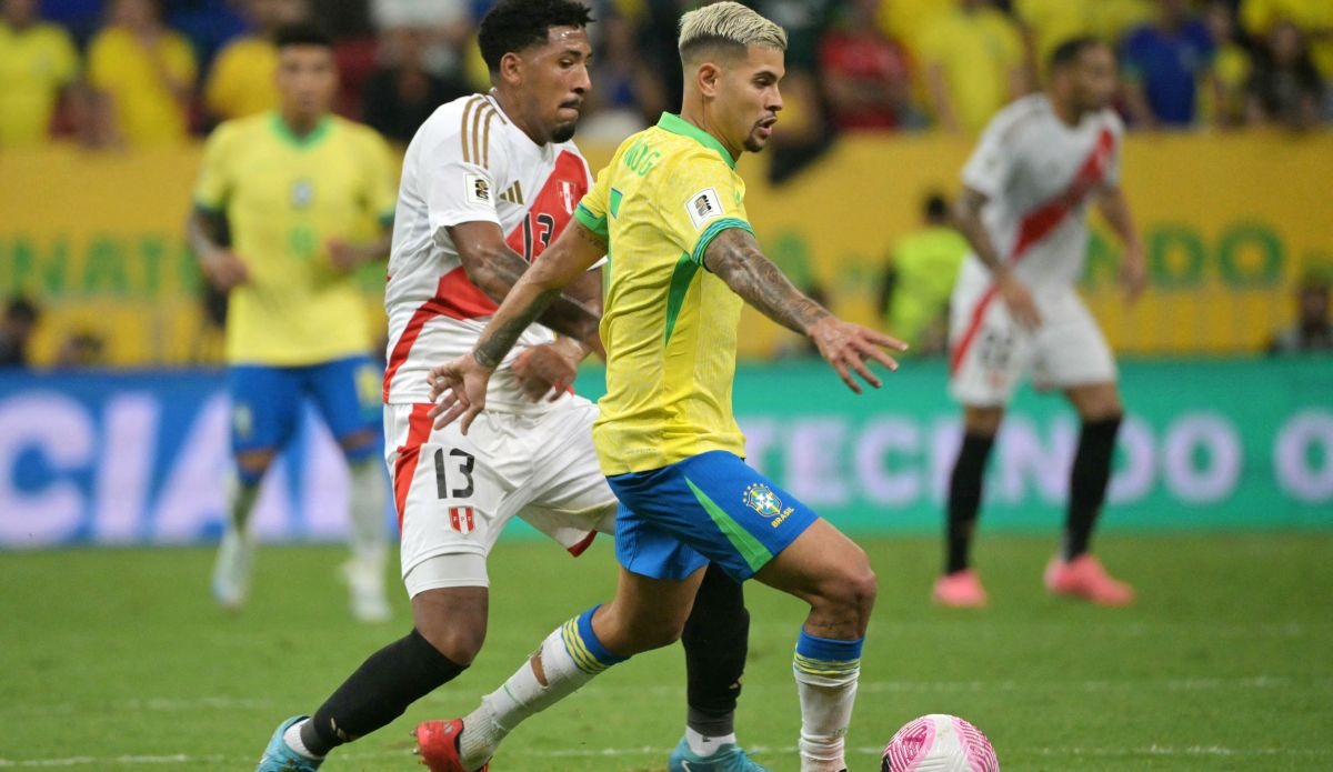 Perú vs. Brasil: minuto a minuto vía Latina (Canal 2) y Movistar Deportes por Eliminatorias 2026. (AFP)
