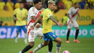 Brasil vs. Perú (4-0): goles, resumen y minuto a minuto por Eliminatorias 2026