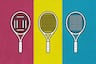 Elige una de las raquetas en la imagen para descubrir si eres una persona elegante
