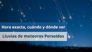 🔭 Hora exacta, cuándo y dónde ver la lluvia de meteoros Perseidas 2026 EN VIVO hoy en México