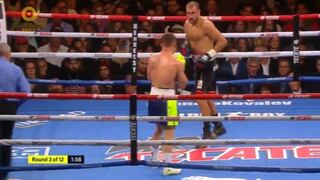 Gran pelea: mira el intercambios de golpes entre Canelo Álvarez y Sergey Kovalev en Las Vegas [VIDEO]