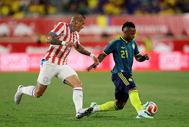 Colombia perdió 1-0 ante Paraguay. (Foto: Getty Images)