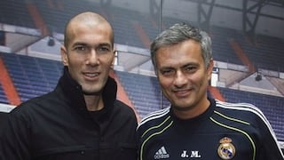 Mourinho destacó el trabajo de Zinedine Zidane en Real Madrid