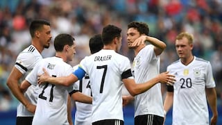 Alemania consiguió un apretado triunfo ante Australia en su estreno en la Confederaciones 2017
