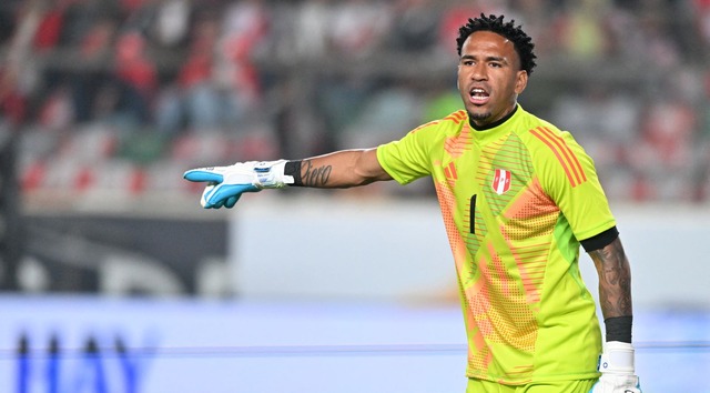 Pedro Gallese. (AFP)