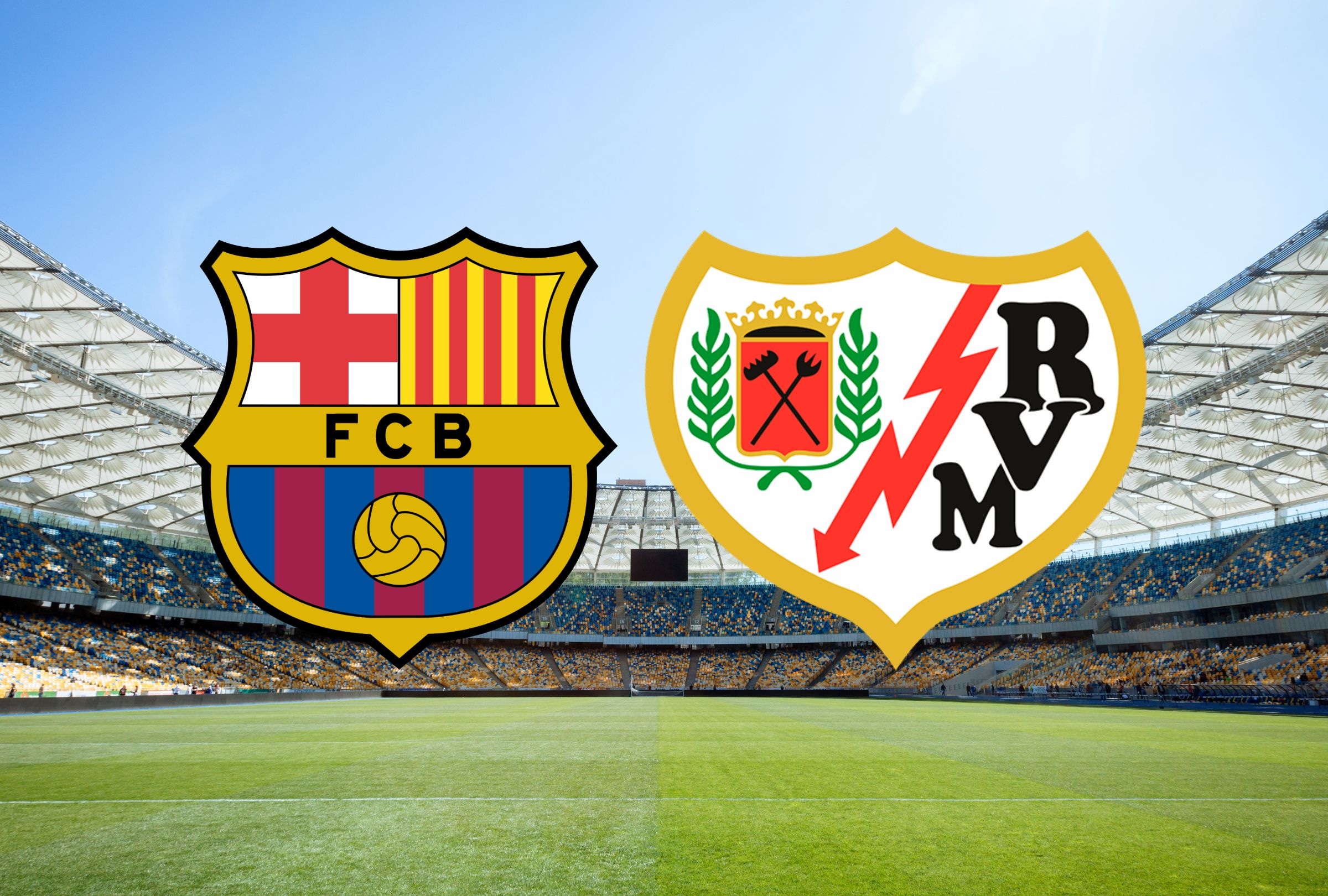 Revisa esta nota para que sepas a qué hora juega y qué canal transmite FC Barcelona vs. Rayo Vallecano EN VIVO hoy por LaLiga. (Foto: Composición Depor)