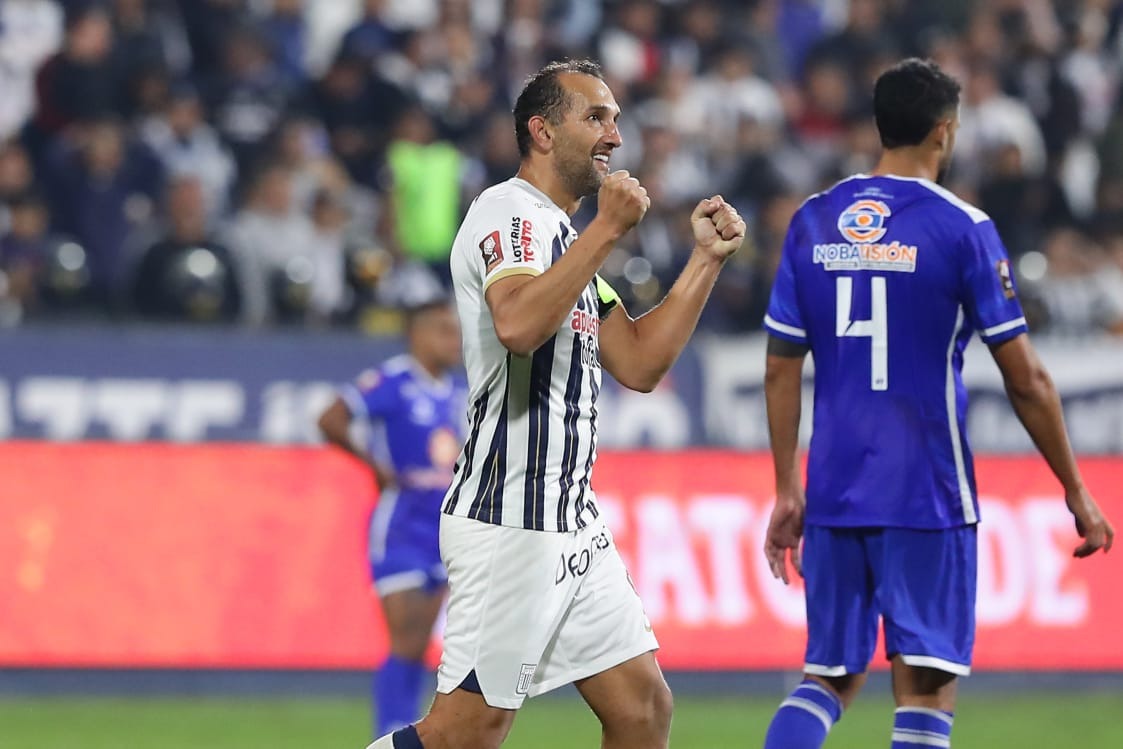 Hernán Barcos ya registra cuatro goles en el Torneo Clausura (Foto: GEC)