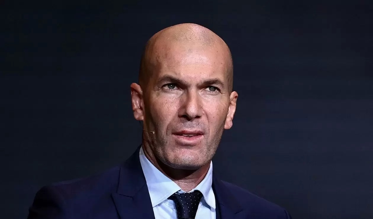 Zidane habló sobre la posibilidad de algún día dirigir a Mbappé. (Foto: Getty Images)