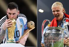 ¿Lionel Messi o Erling Haaland, quién se llevará el Balón de Oro?