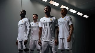 Las mejores imágenes de la nueva camiseta del Real Madrid, la primera que lucirá Mbappé