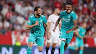 Vuelta sobre el final: Real Madrid derrotó 3-2 a Sevilla por LaLiga Santander
