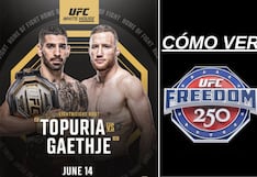 Ilia Topuria — Justin Gaethje EN VIVO, por el UFC Freedom 250: horario, cartelera, TV y dónde ver pelea EN DIRECTO en México y EE.UU.