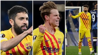A octavos de final: el 1x1 del Barcelona en su triunfo ante el Napoli por Europa League