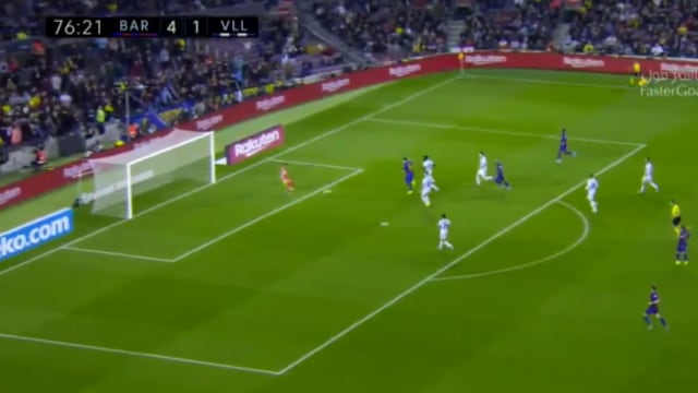 El ‘Pistolero’ aparece en Camp Nou: el gol de Luis Suárez para el 5-1 en Barcelona vs. Valladolid [VIDEO]