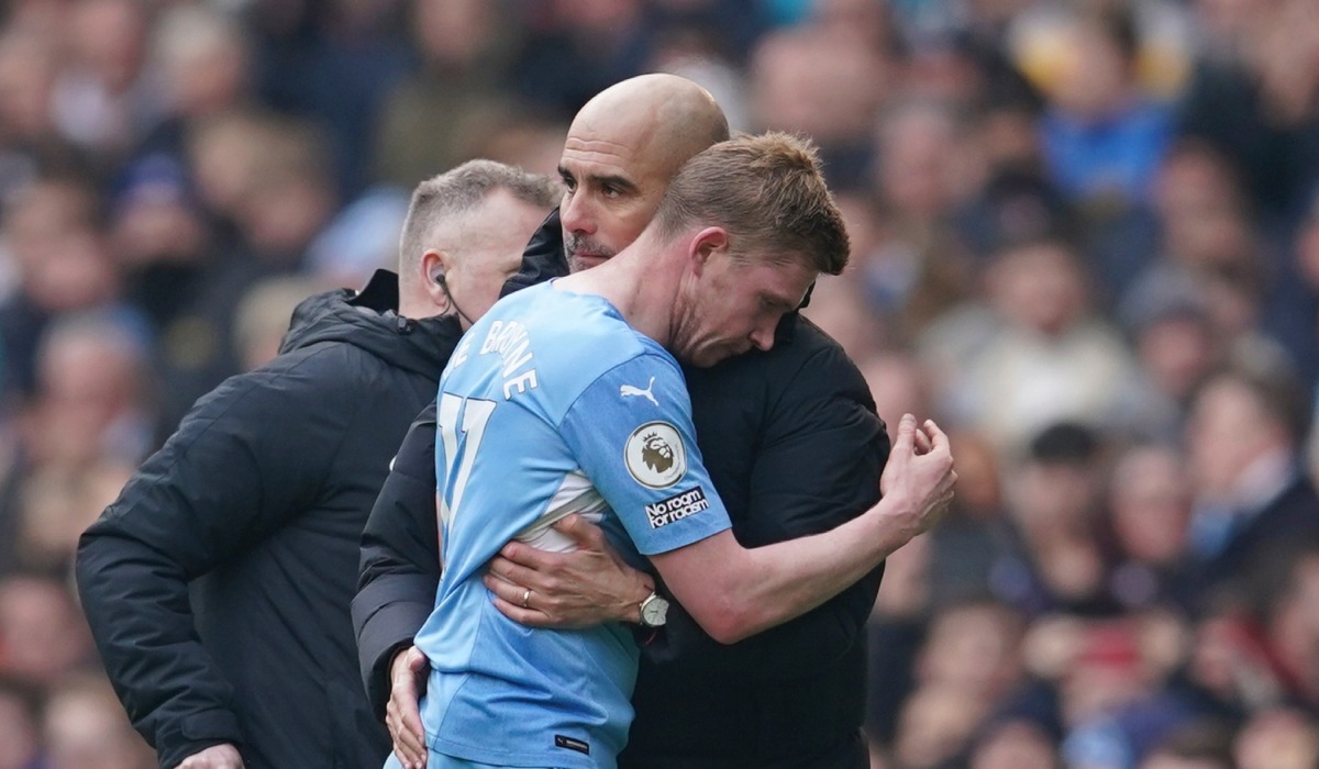 Pep Guardiola se pronunció sobre la evolución de Kevin De Bruyne. (Foto: Manchester City)