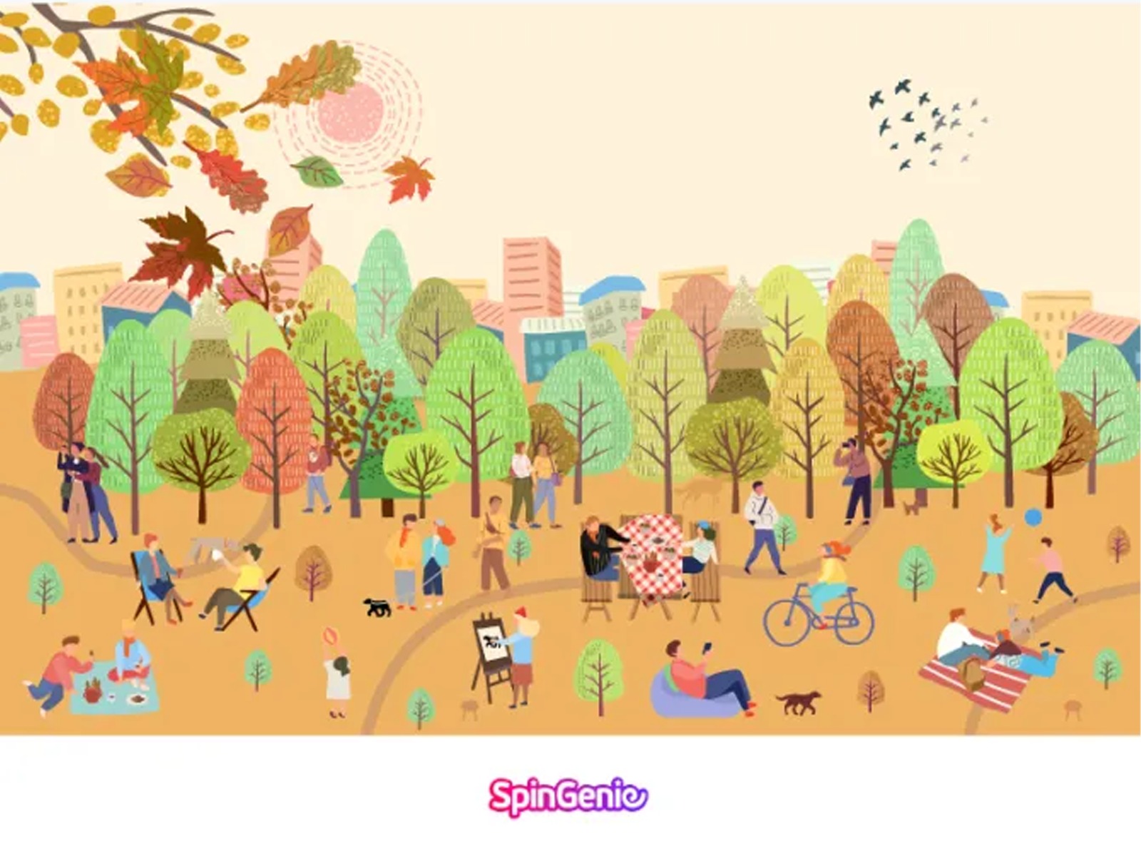 DESAFÍO VISUAL | Tienes visión 20/20 si puedes detectar siete perros escondidos en el bosque en esta ilusión óptica en menos de 30 segundos. | SpinGenie