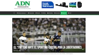 Sporting Cristal es noticia en Paraguay después de romper con el invicto de Olimpia [FOTOS]