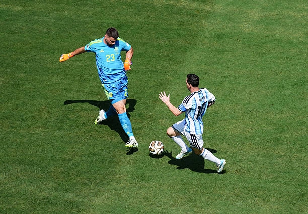 Argentina vs. España. (Foto: Getty Images)