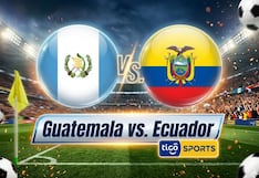 TiGo Sports EN VIVO GRATIS — dónde ver partido Guatemala vs. Ecuador por Fútbol TV y FOX Sports Online
