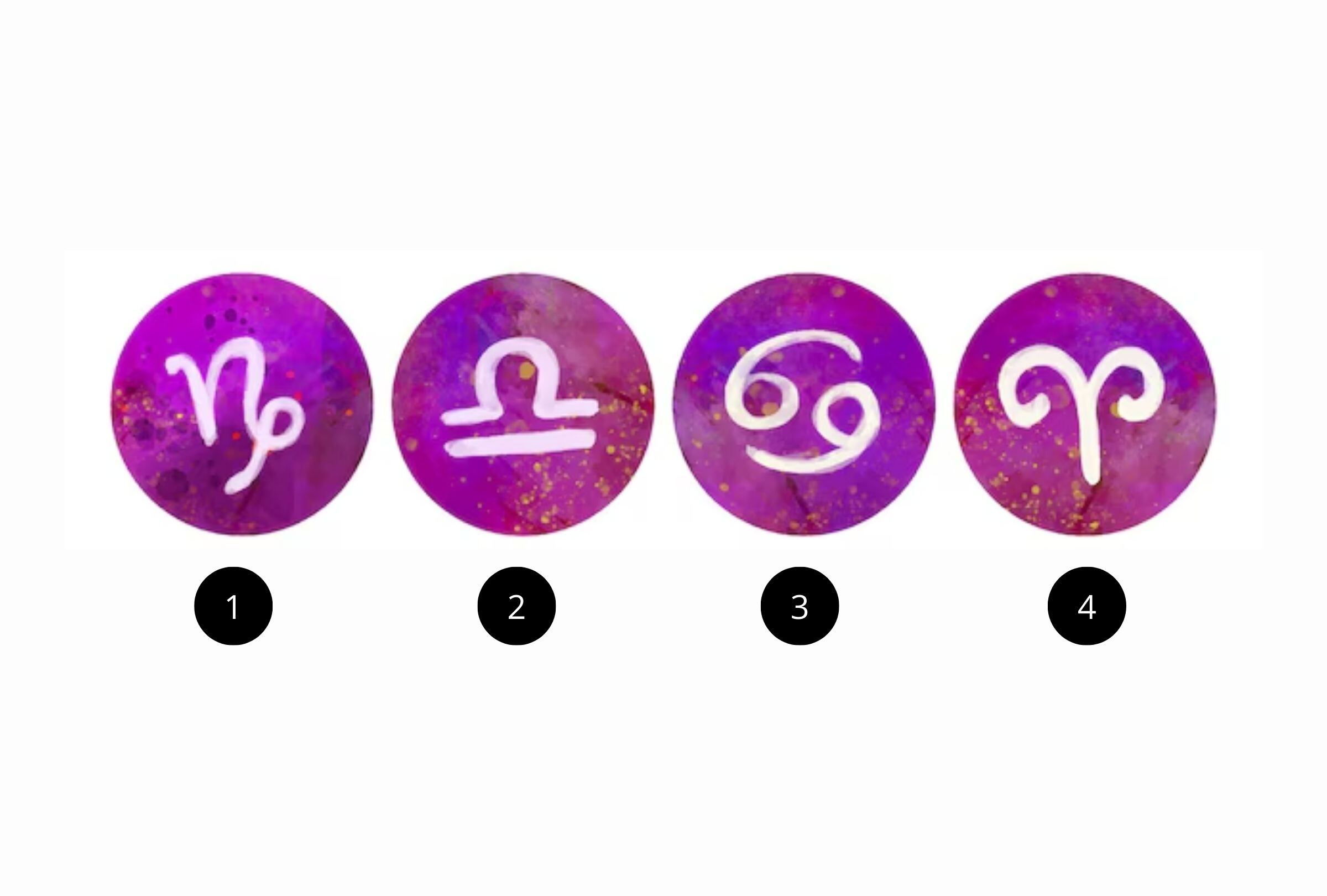 Test visual: Tendrás que seleccionar uno de estos símbolos y sabrás tus rasgos negativos. (Foto: Composición Freepik / Depor)