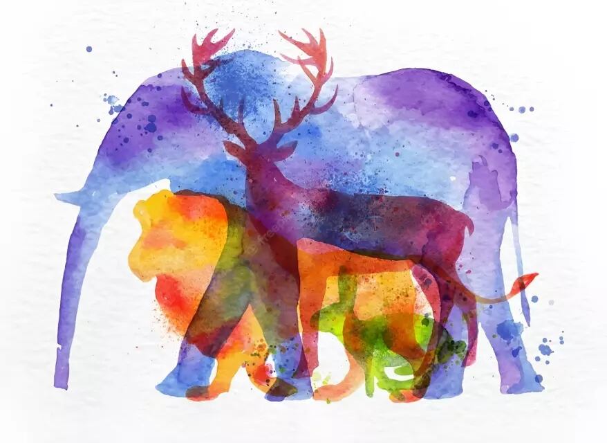 El primer animal que observes en la imagen revelará cuál es tu virtud más grande (Foto: GenialGuru).