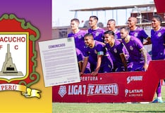 Comerciantes Unidos desmiente a Ayacucho FC: comunicado tras suspensión de partido