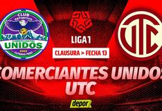 Comerciantes Unidos vs. UTC (2-1): goles, video y resumen por Torneo Clausura 2025