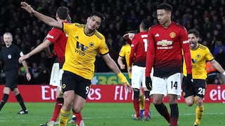 ¡Manchester ardió en el infierno! United cayó 2-1 ante Wolverhampton y quedó fuera de la FA Cup 2019