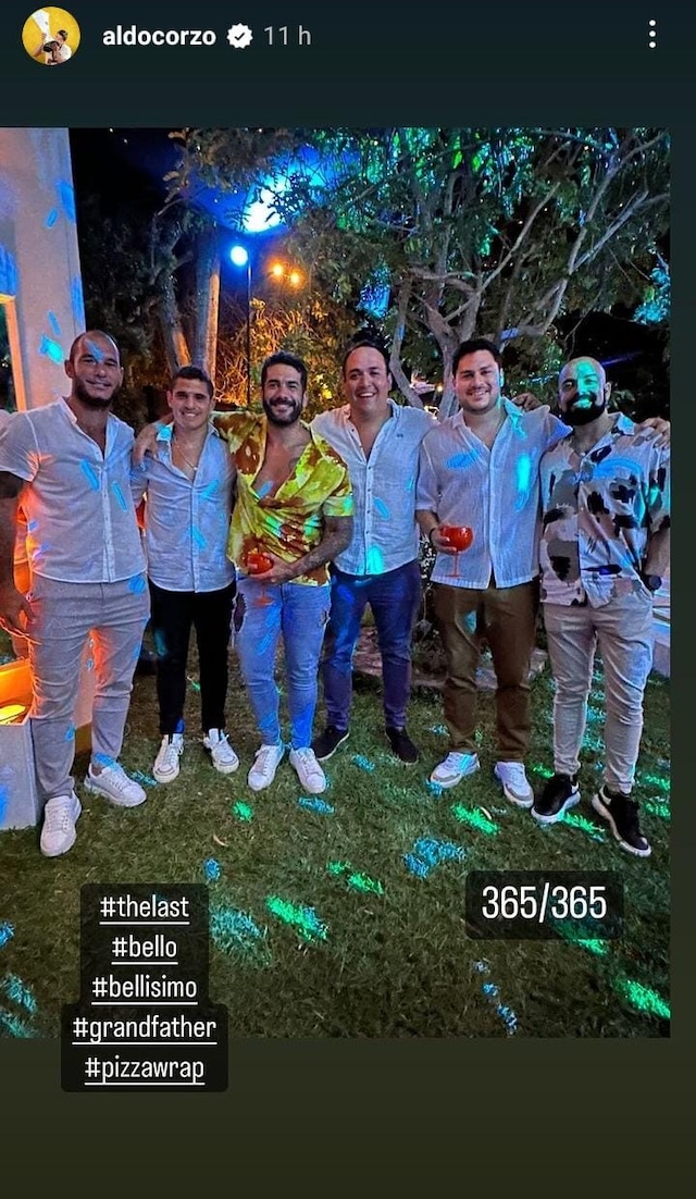 Así celebraron año nuevo los jugadores de la Liga 1 (Foto: Instagram)