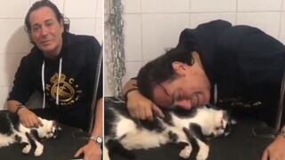 Pipi Estrada llora la muerte de su querido gato ‘Trapito’ en conmovedor video viral