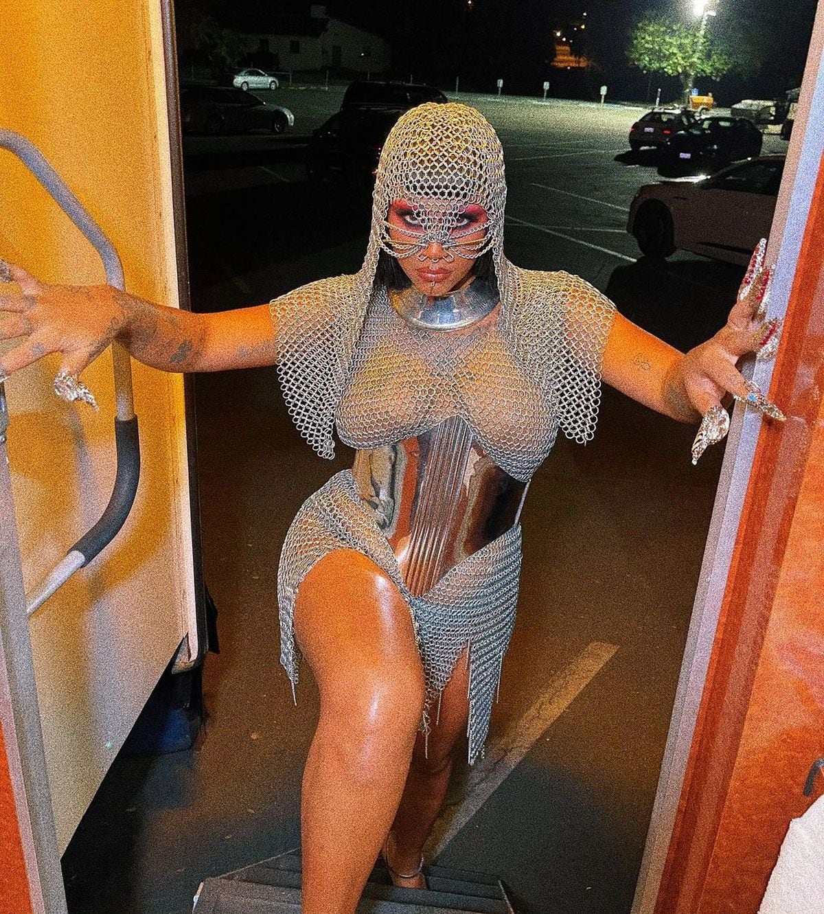 La reguetonera se caracteriza por tener presentaciones muy sugerentes (Foto: Tokischa / Instagram)